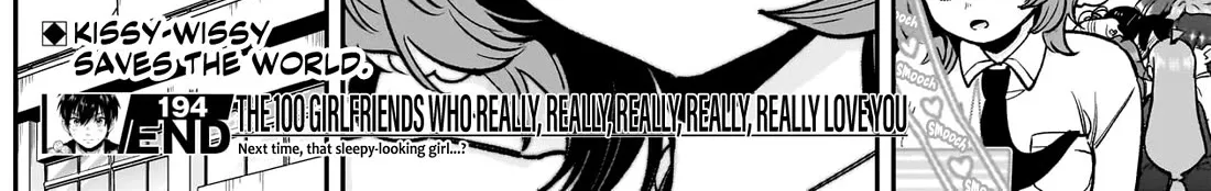 The 100 Girlfriends Who Really, Really, Really, Really, Really Love You Zinmanga X Chapter 194 Page 41