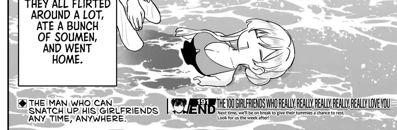 The 100 Girlfriends Who Really, Really, Really, Really, Really Love You Zinmanga X Chapter 191 Page 43