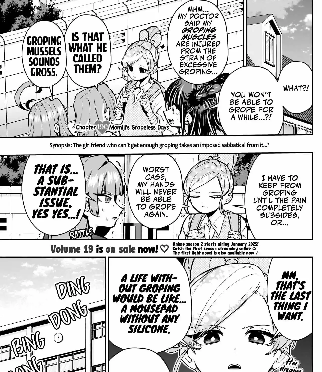 The 100 Girlfriends Who Really, Really, Really, Really, Really Love You Zinmanga X Chapter 190 Page 3