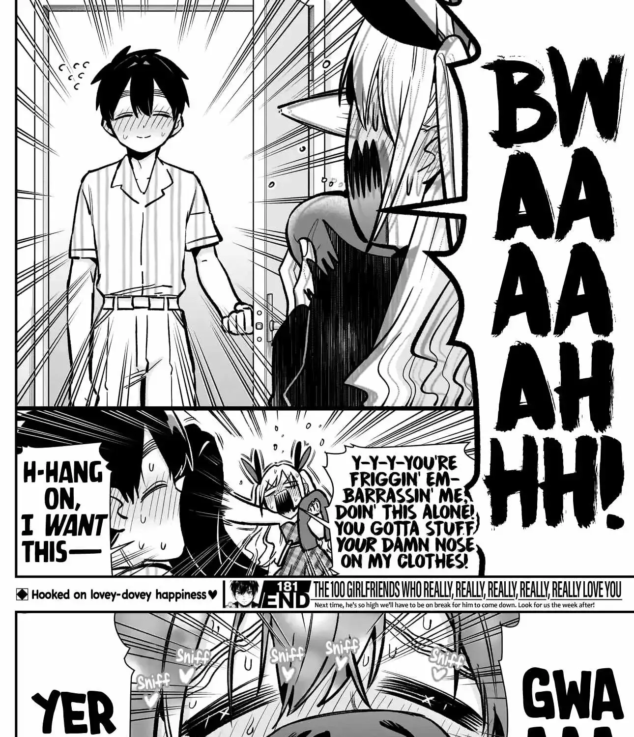 The 100 Girlfriends Who Really, Really, Really, Really, Really Love You Zinmanga X Chapter 181 Page 40