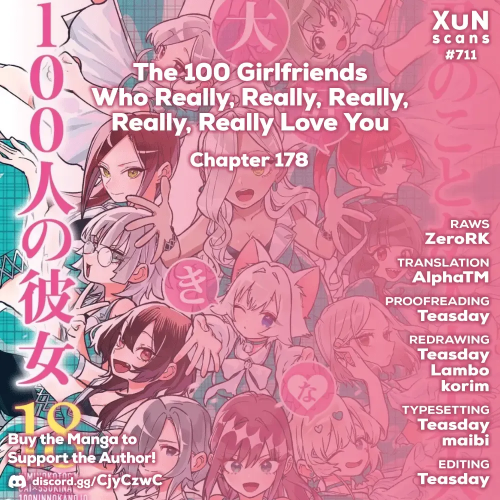 The 100 Girlfriends Who Really, Really, Really, Really, Really Love You Zinmanga X Chapter 178 Page 1