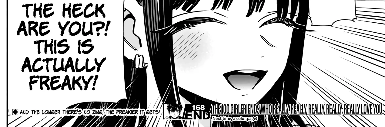 The 100 Girlfriends Who Really, Really, Really, Really, Really Love You Zinmanga X Chapter 168 Page 41