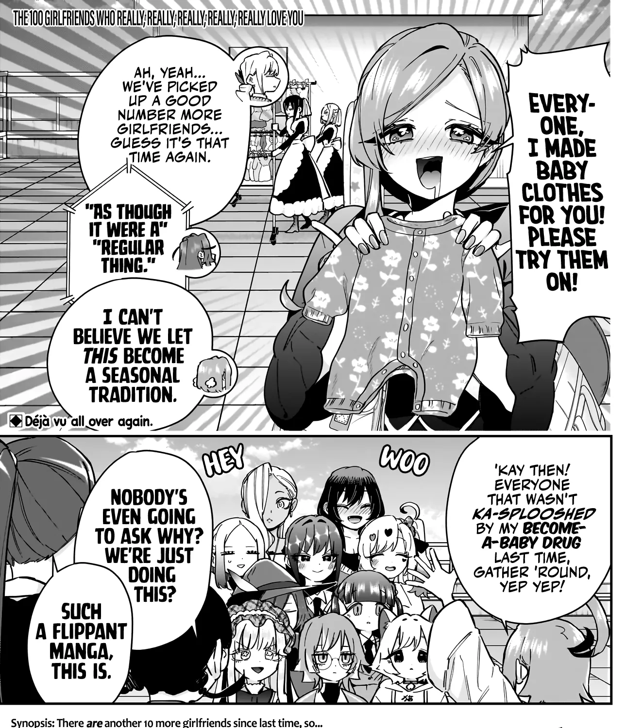 The 100 Girlfriends Who Really, Really, Really, Really, Really Love You Zinmanga X Chapter 167 Page 2