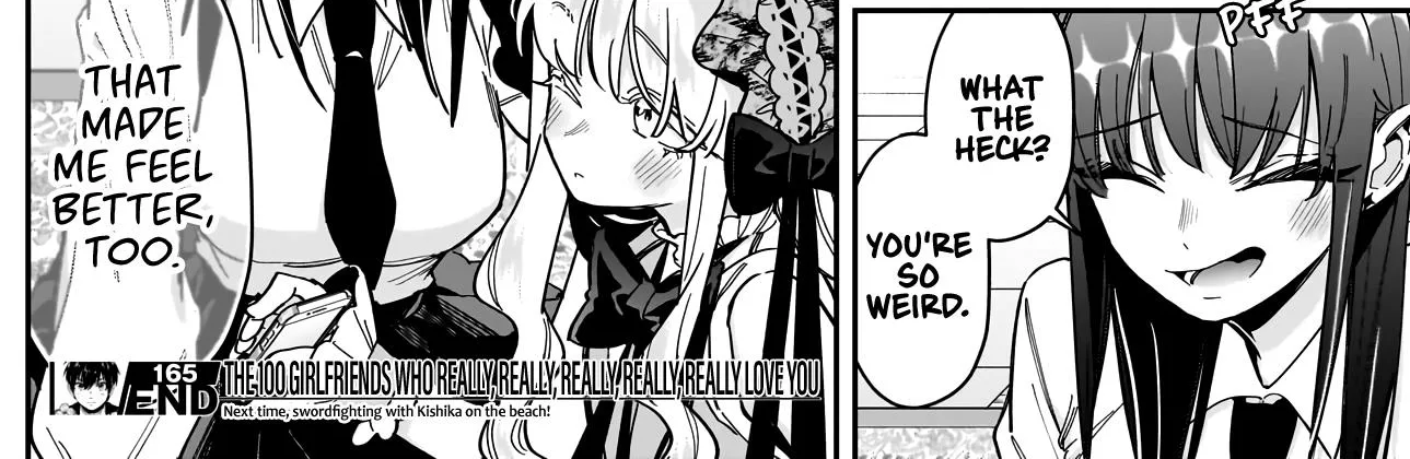 The 100 Girlfriends Who Really, Really, Really, Really, Really Love You Zinmanga X Chapter 165 Page 41