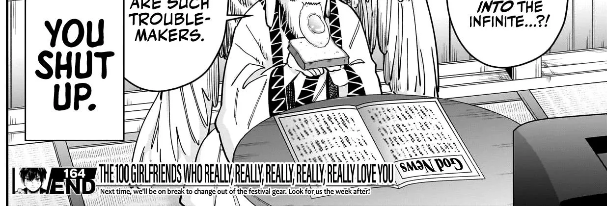 The 100 Girlfriends Who Really, Really, Really, Really, Really Love You Zinmanga X Chapter 164 Page 41