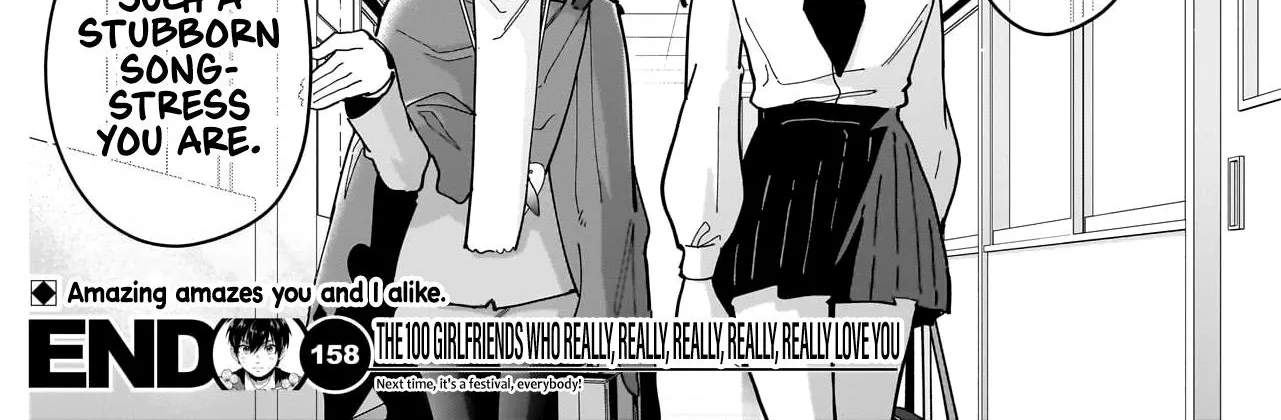 The 100 Girlfriends Who Really, Really, Really, Really, Really Love You Zinmanga X Chapter 158 Page 42
