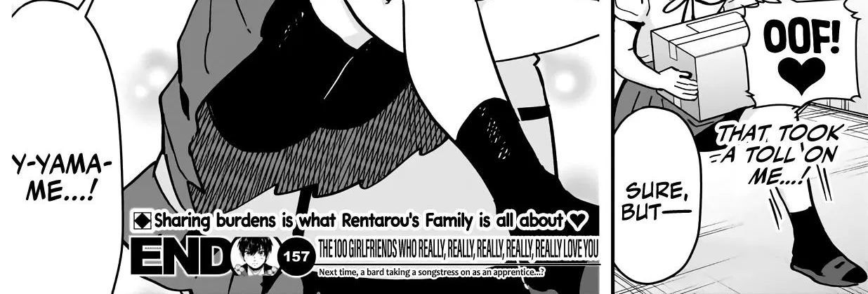 The 100 Girlfriends Who Really, Really, Really, Really, Really Love You Zinmanga X Chapter 157 Page 41