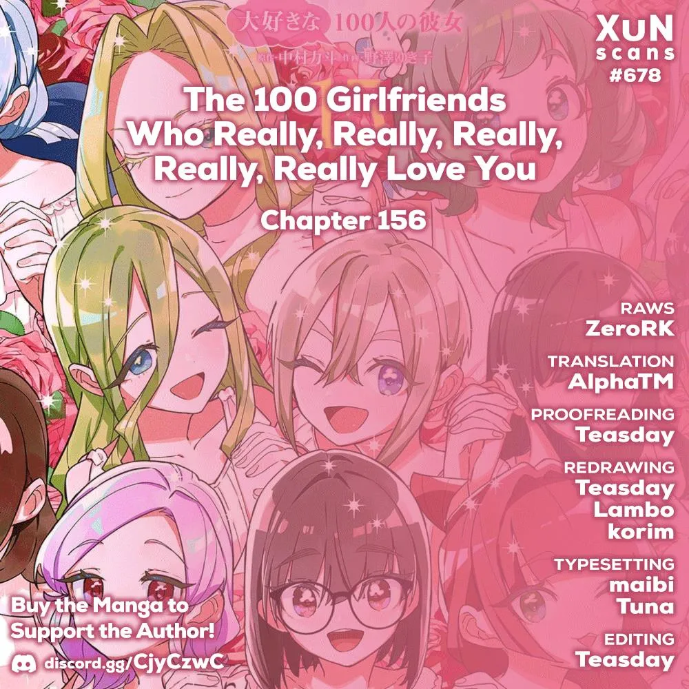 The 100 Girlfriends Who Really, Really, Really, Really, Really Love You Zinmanga X Chapter 156 Page 1
