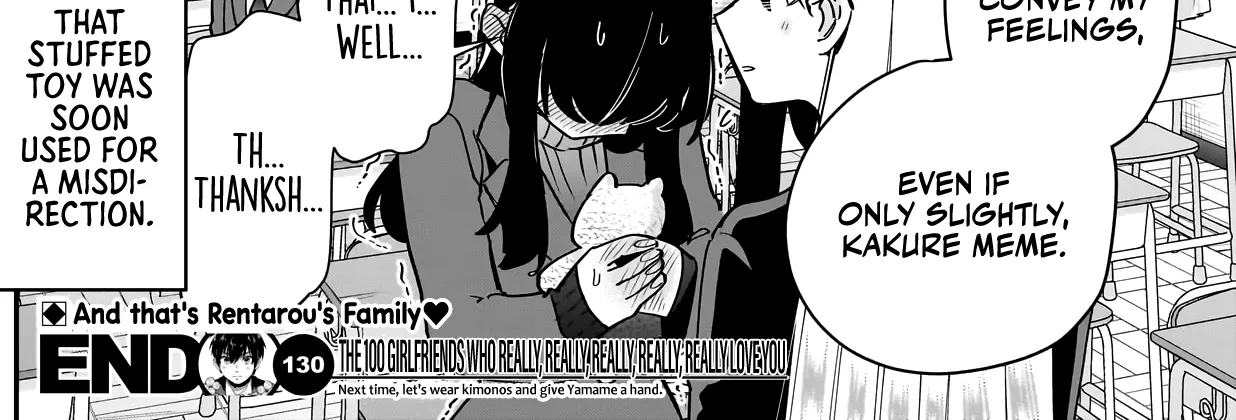 The 100 Girlfriends Who Really, Really, Really, Really, Really Love You Zinmanga X Chapter 130 Page 49