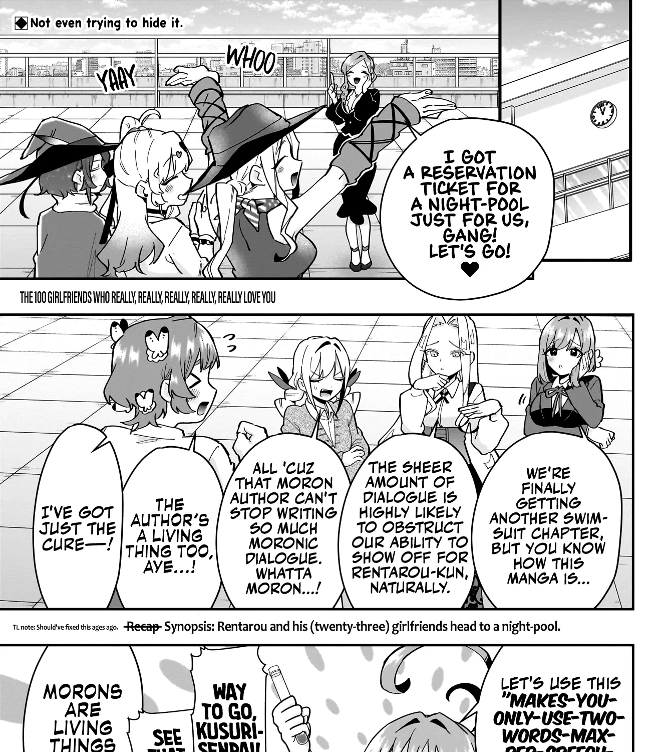 The 100 Girlfriends Who Really, Really, Really, Really, Really Love You Zinmanga X Chapter 127 Page 2