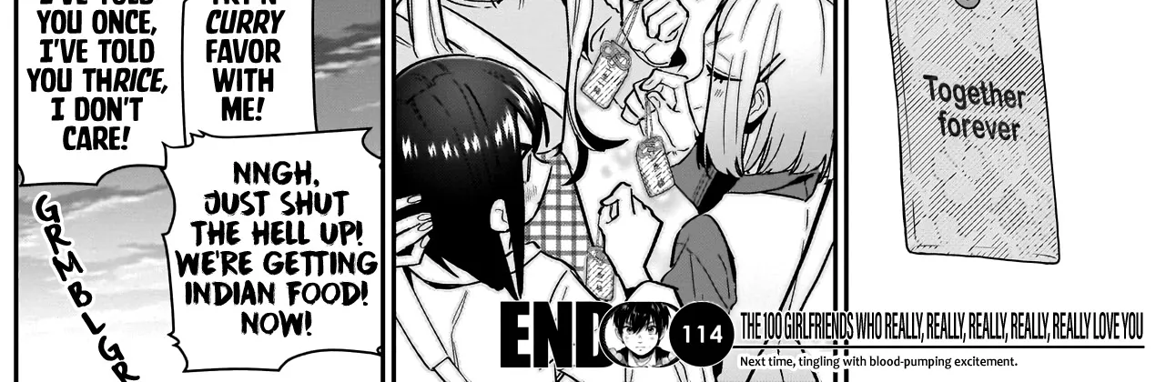 The 100 Girlfriends Who Really, Really, Really, Really, Really Love You Zinmanga X Chapter 114 Page 39