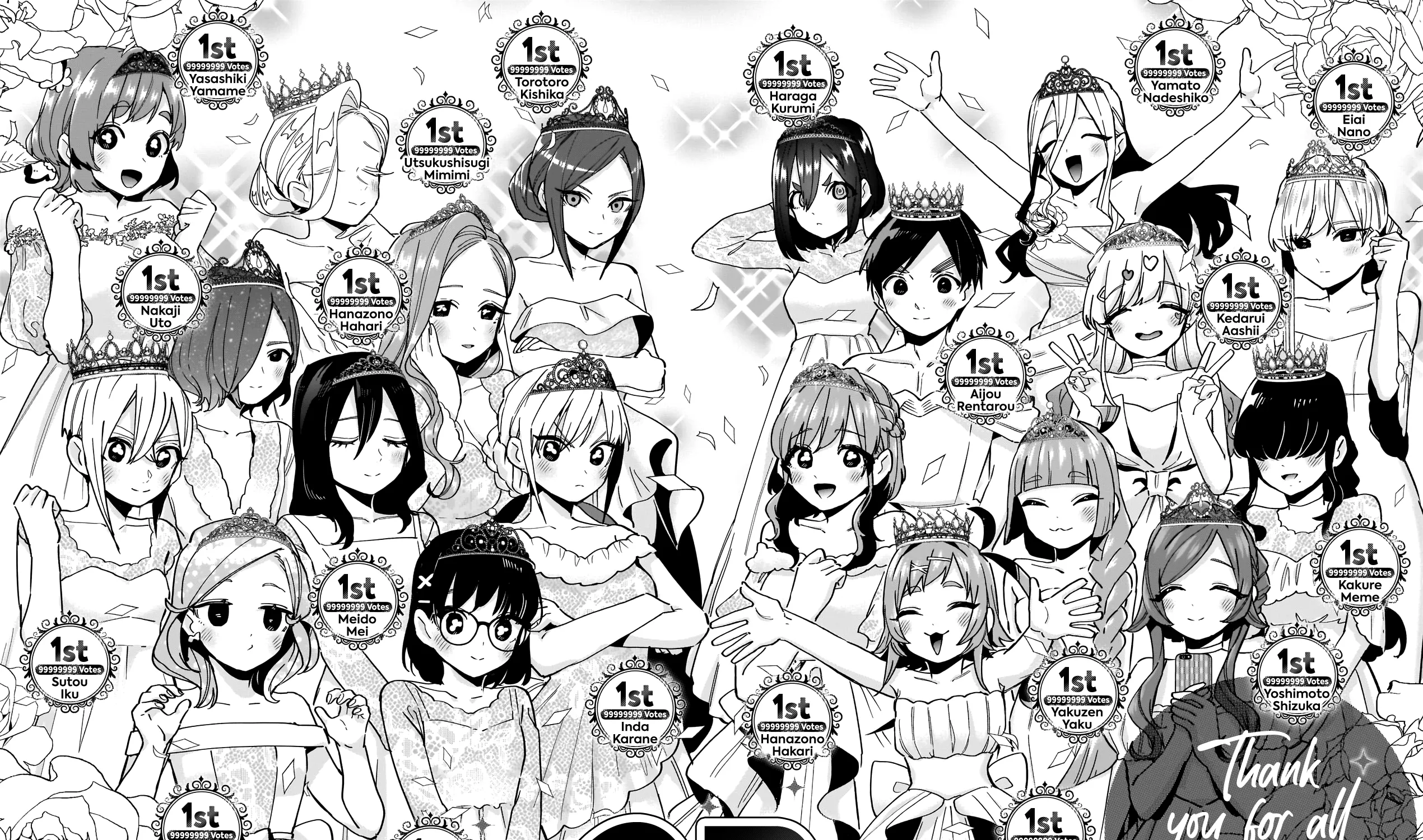 The 100 Girlfriends Who Really, Really, Really, Really, Really Love You Zinmanga X Chapter 100 Page 40