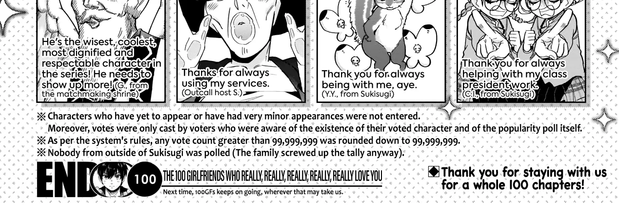 The 100 Girlfriends Who Really, Really, Really, Really, Really Love You Zinmanga X Chapter 100 Page 43