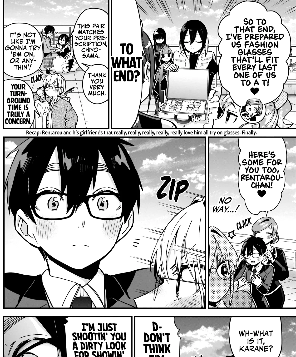 The 100 Girlfriends Who Really, Really, Really, Really, Really Love You Zinmanga X Chapter 93 Page 4