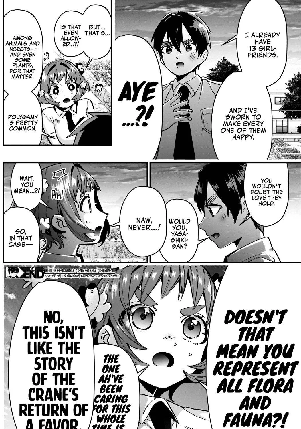 The 100 Girlfriends Who Really, Really, Really, Really, Really Love You Zinmanga X Chapter 64 Page 40