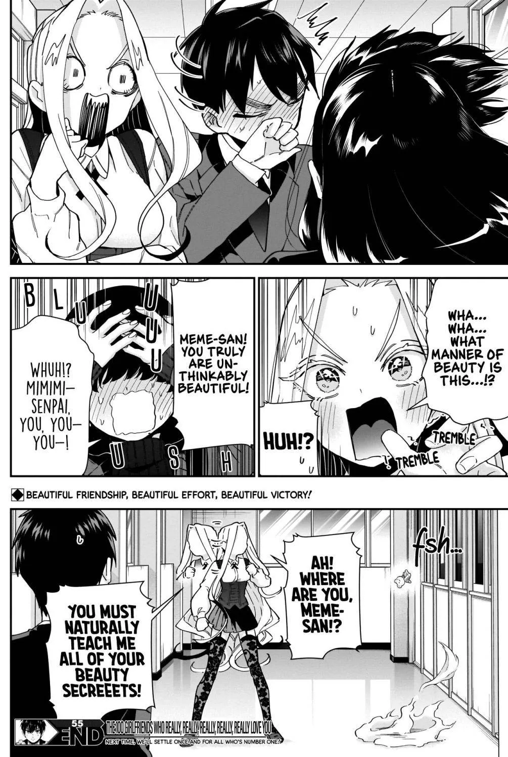 The 100 Girlfriends Who Really, Really, Really, Really, Really Love You Zinmanga X Chapter 55 Page 21