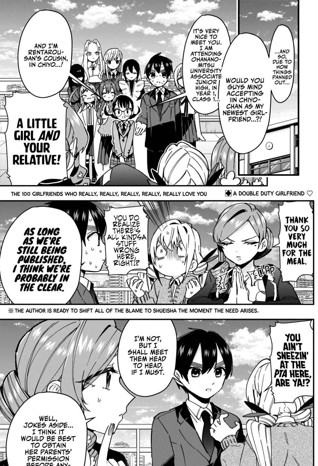 The 100 Girlfriends Who Really, Really, Really, Really, Really Love You Zinmanga X Chapter 52 Page 4