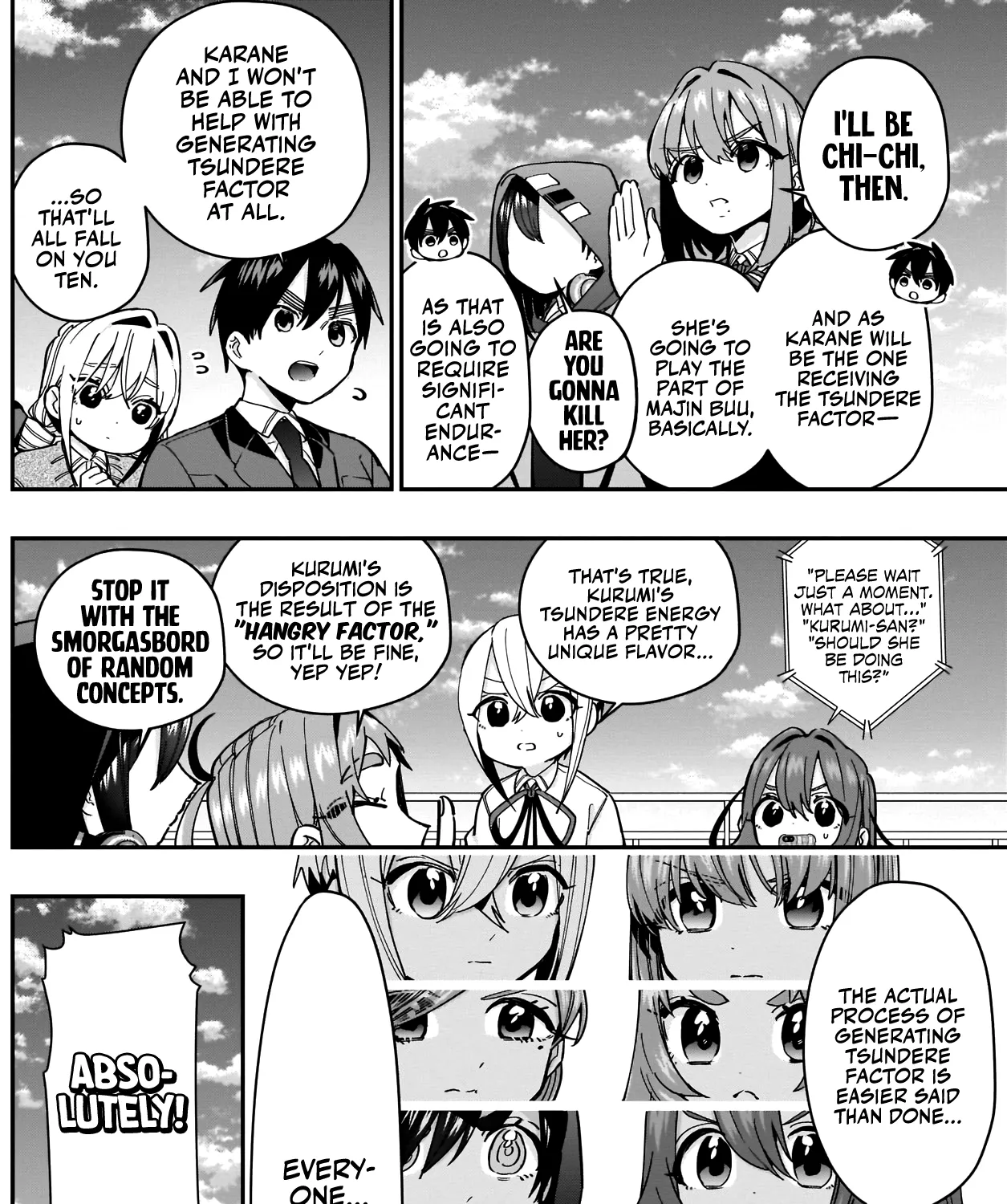 The 100 Girlfriends Who Really, Really, Really, Really, Really Love You Zinmanga X Chapter 50 Page 8