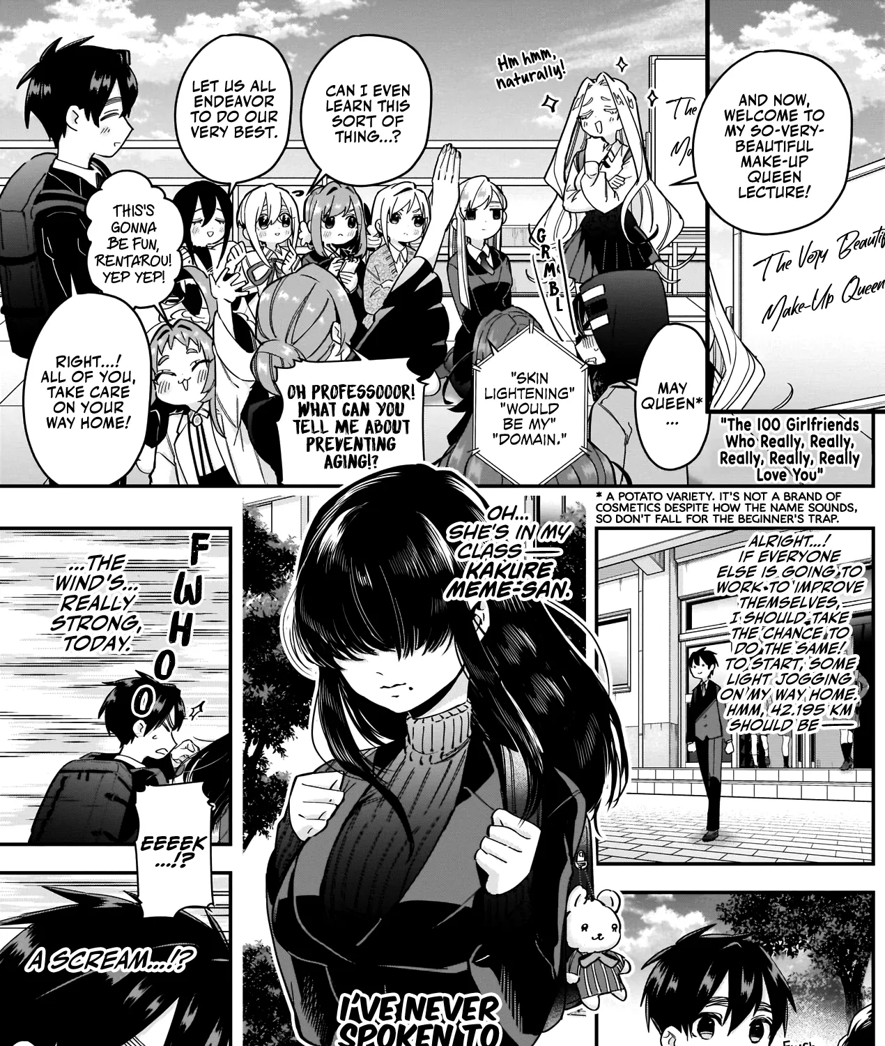 The 100 Girlfriends Who Really, Really, Really, Really, Really Love You Zinmanga X Chapter 45 Page 2