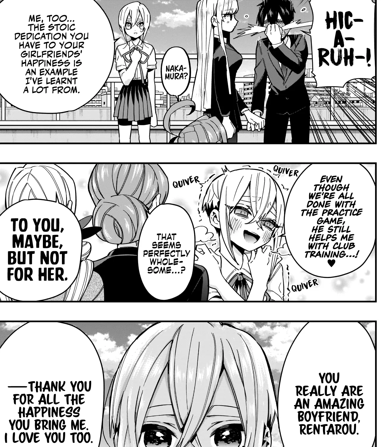 The 100 Girlfriends Who Really, Really, Really, Really, Really Love You Zinmanga X Chapter 37 Page 14
