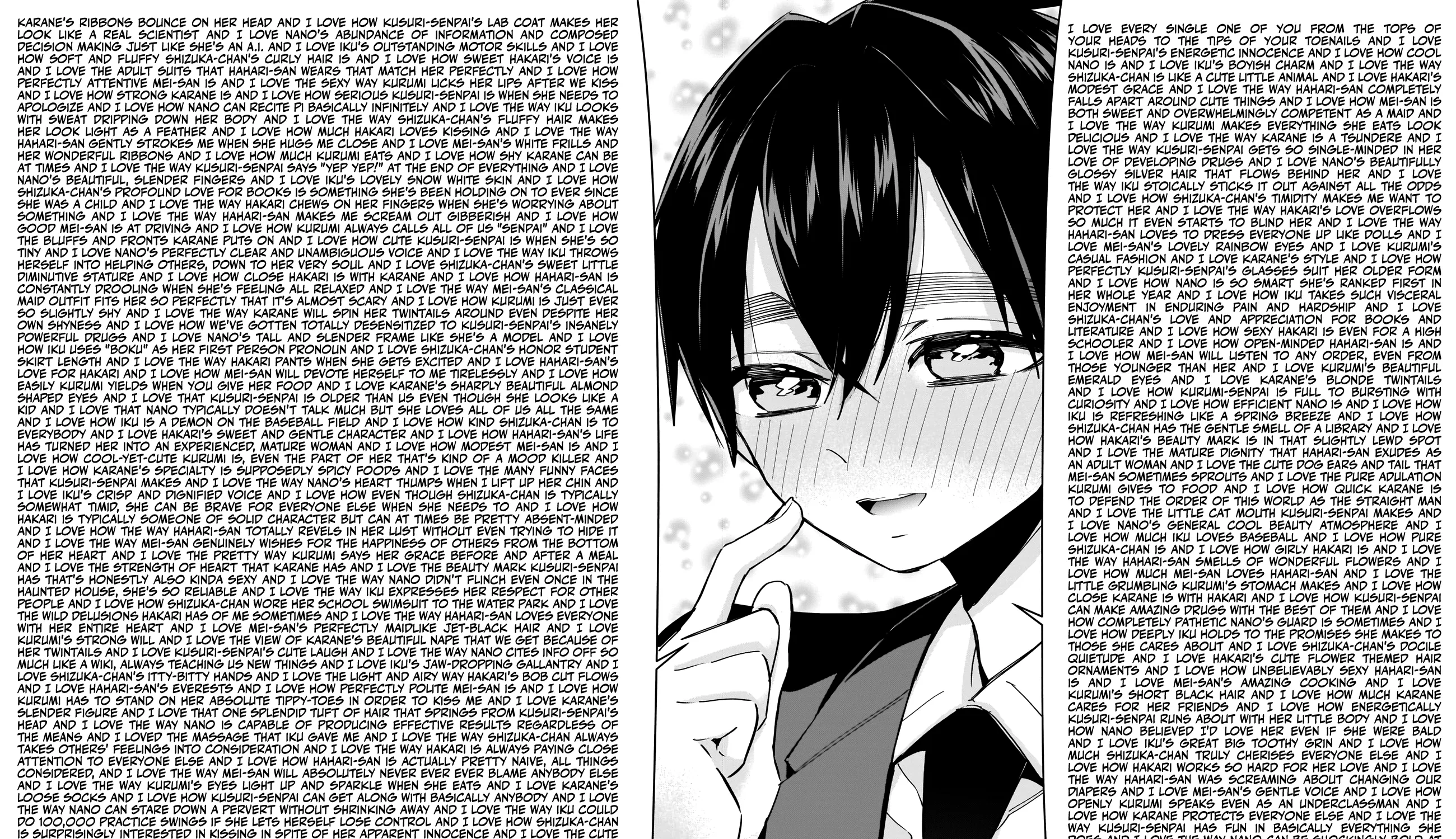 The 100 Girlfriends Who Really, Really, Really, Really, Really Love You Zinmanga X Chapter 37 Page 32