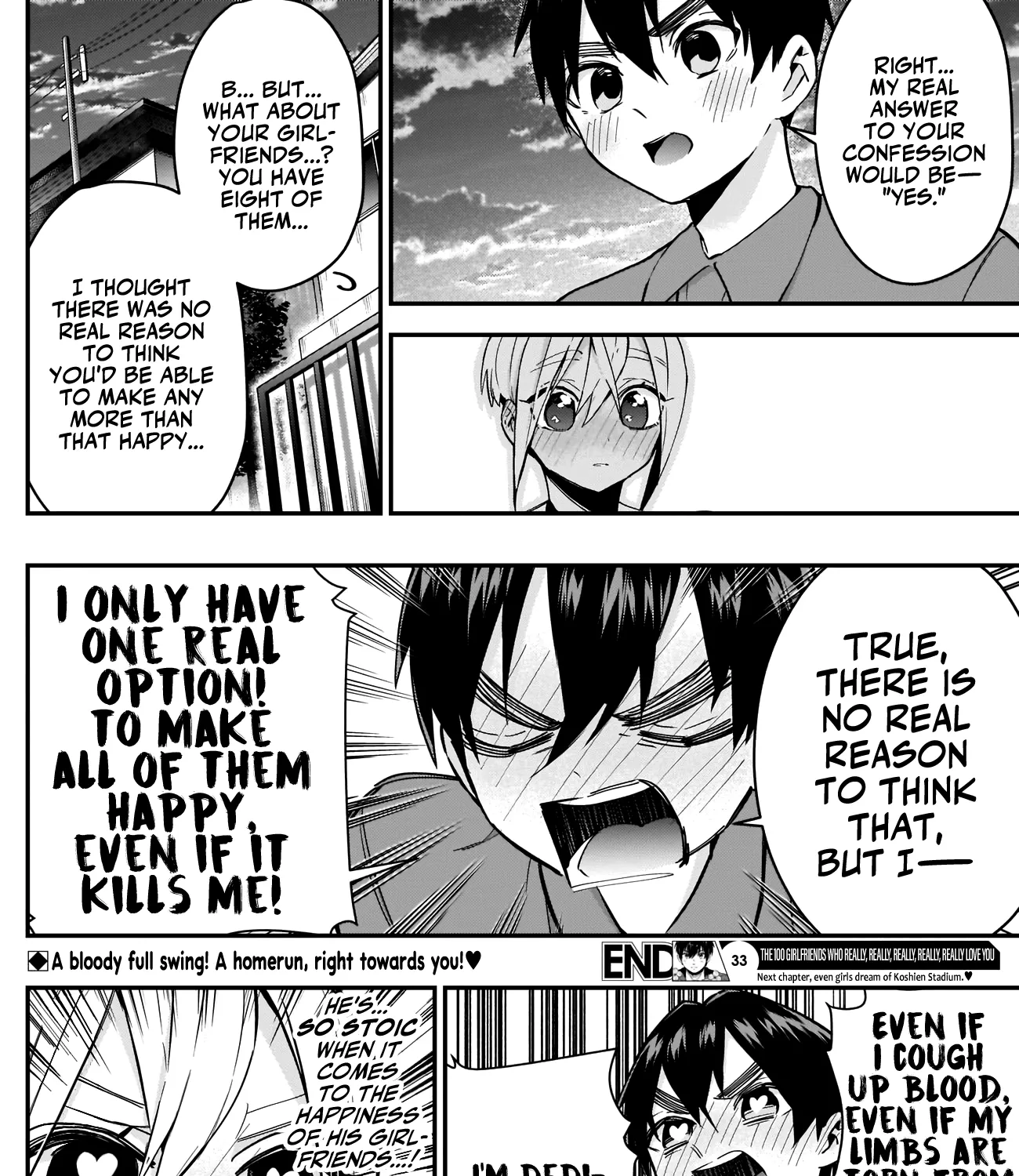 The 100 Girlfriends Who Really, Really, Really, Really, Really Love You Zinmanga X Chapter 33 Page 38