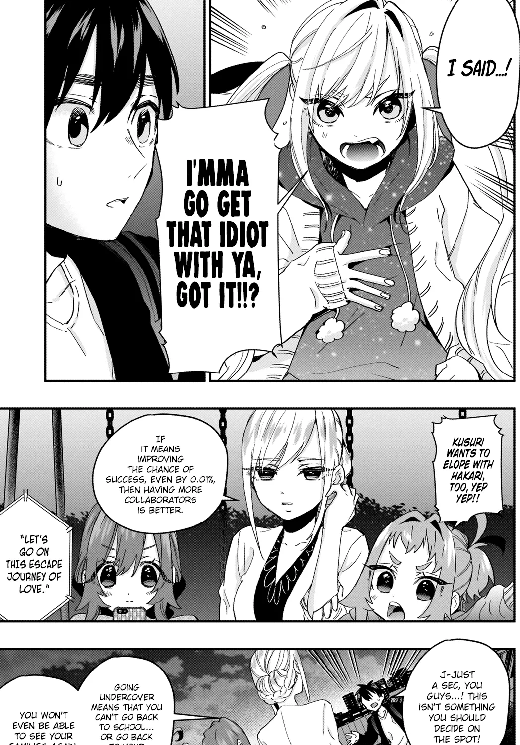 The 100 Girlfriends Who Really, Really, Really, Really, Really Love You Zinmanga X Chapter 15 Page 38