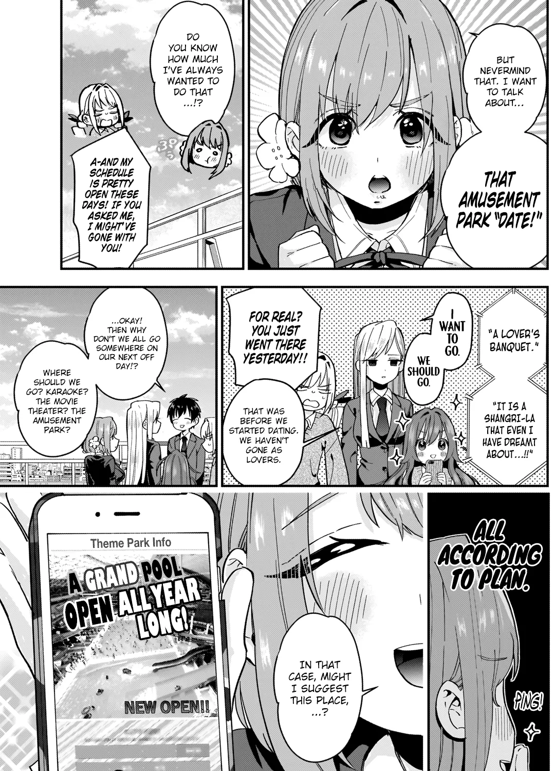 The 100 Girlfriends Who Really, Really, Really, Really, Really Love You Zinmanga X Chapter 8 Page 6