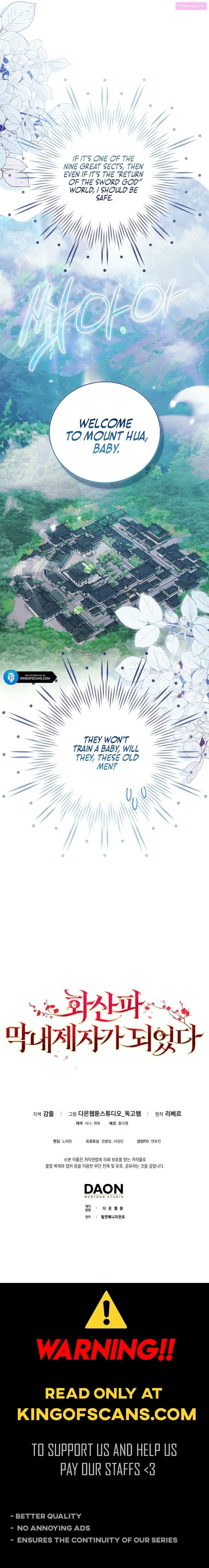 I Became The Youngest Disciple Of The Mount Hua Sect Zinmanga X Chapter 1 Page 20