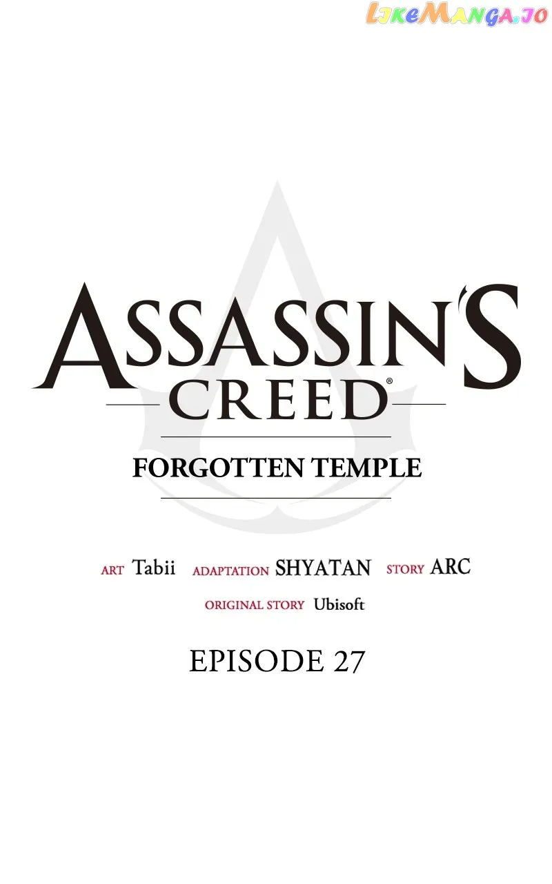 Assassin’s Creed:Forgotten Temple Zinmanga X Chapter 27 Page 34