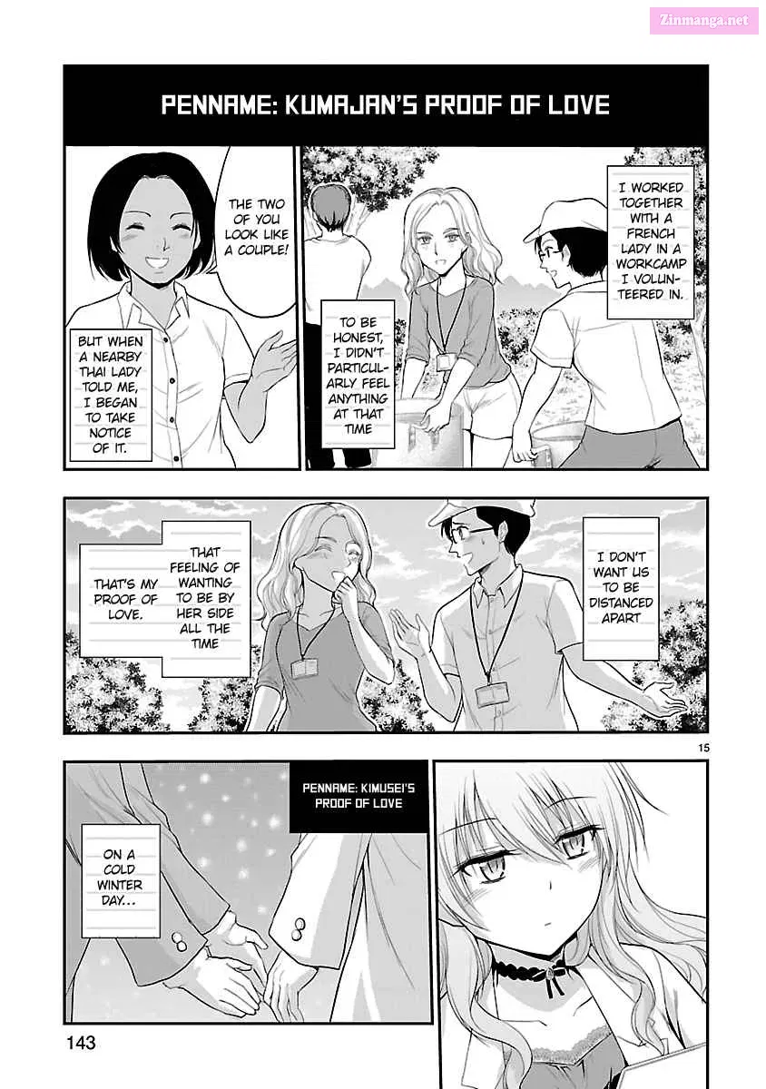Rikei ga Koi ni Ochita no de Shoumei shitemita. Zinmanga X Chapter 40 Page 15