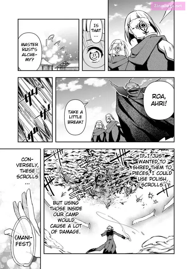 The Frontier Alchemist ~ I Can’t Go Back to That Job After You Made My Budget Zero Zinmanga X Chapter 20.1 Page 8
