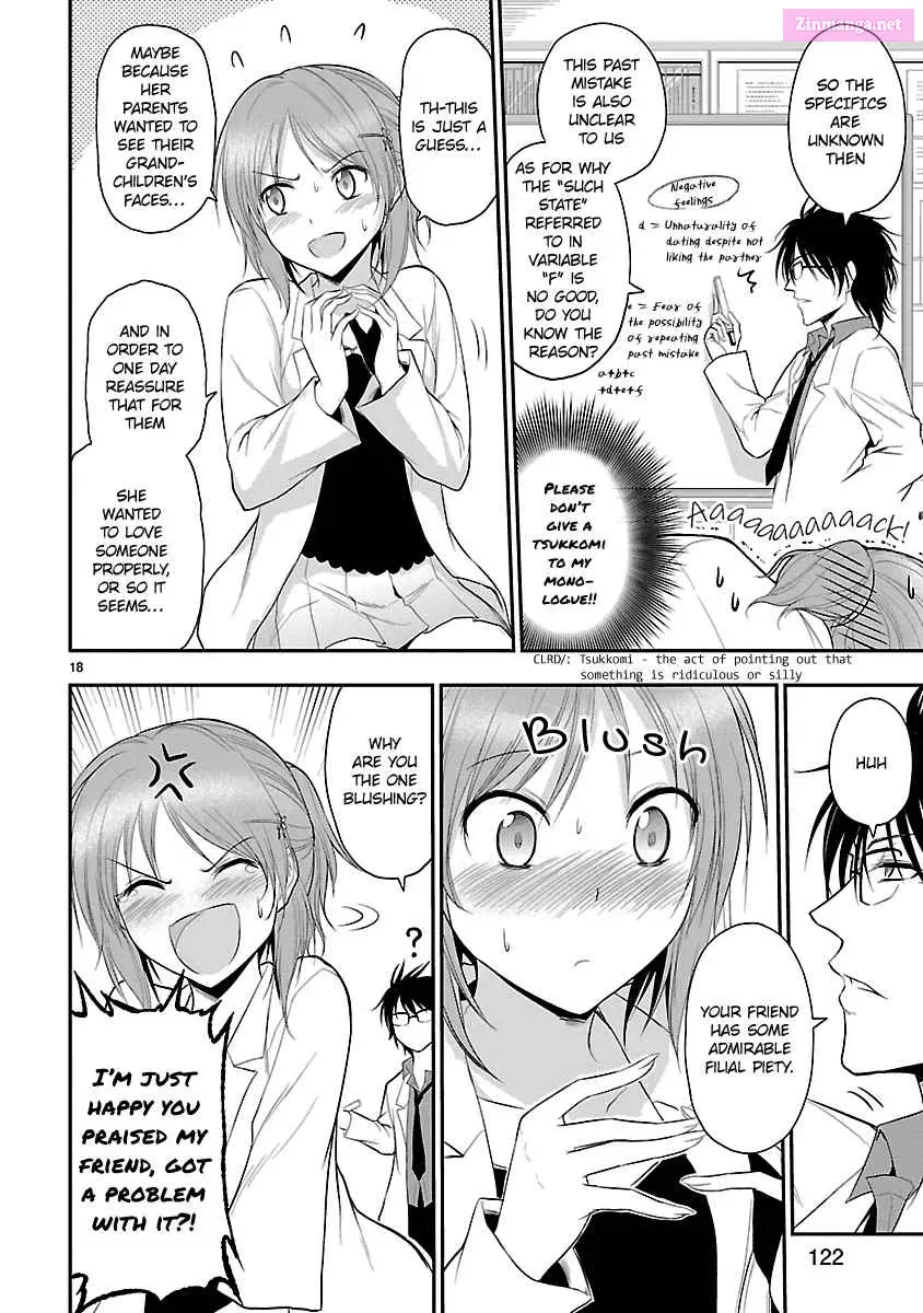 Rikei ga Koi ni Ochita no de Shoumei shitemita. Zinmanga X Chapter 39 Page 18