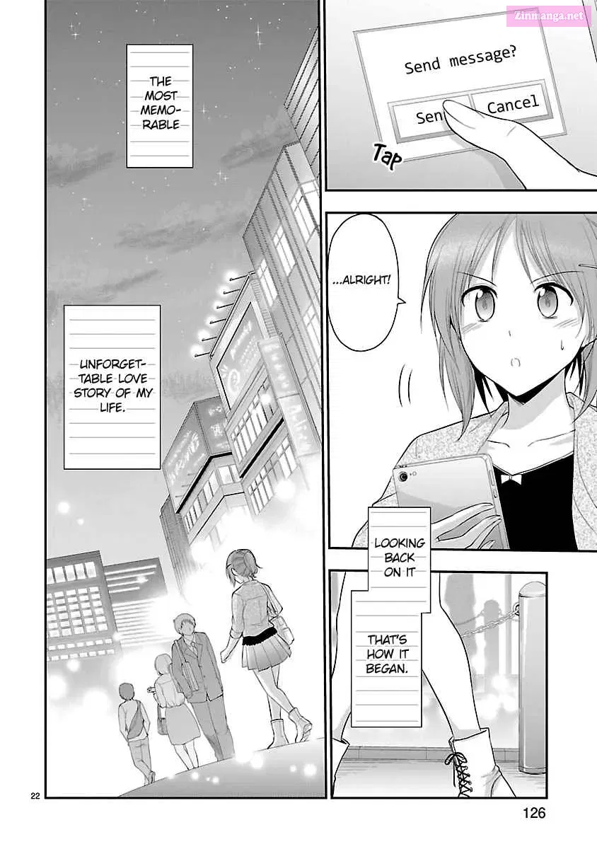 Rikei ga Koi ni Ochita no de Shoumei shitemita. Zinmanga X Chapter 39 Page 22