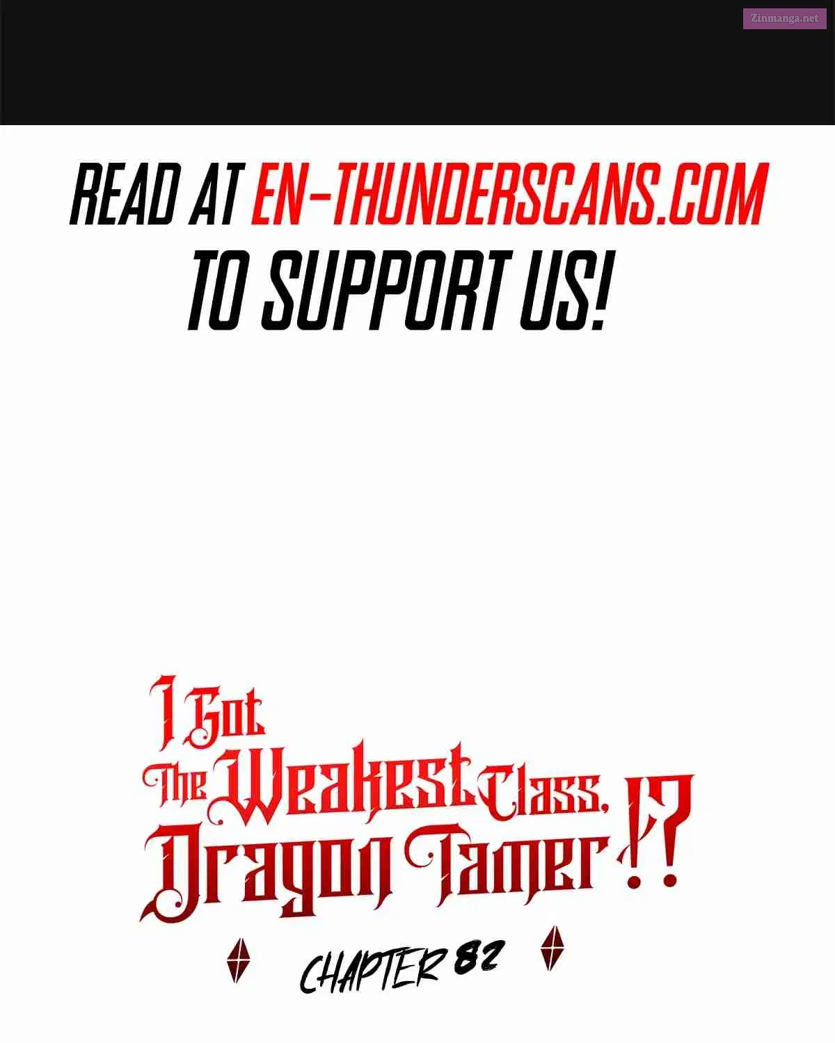I Got The Weakest Class, Dragon Tamer!? Zinmanga X Chapter 82 Page 2