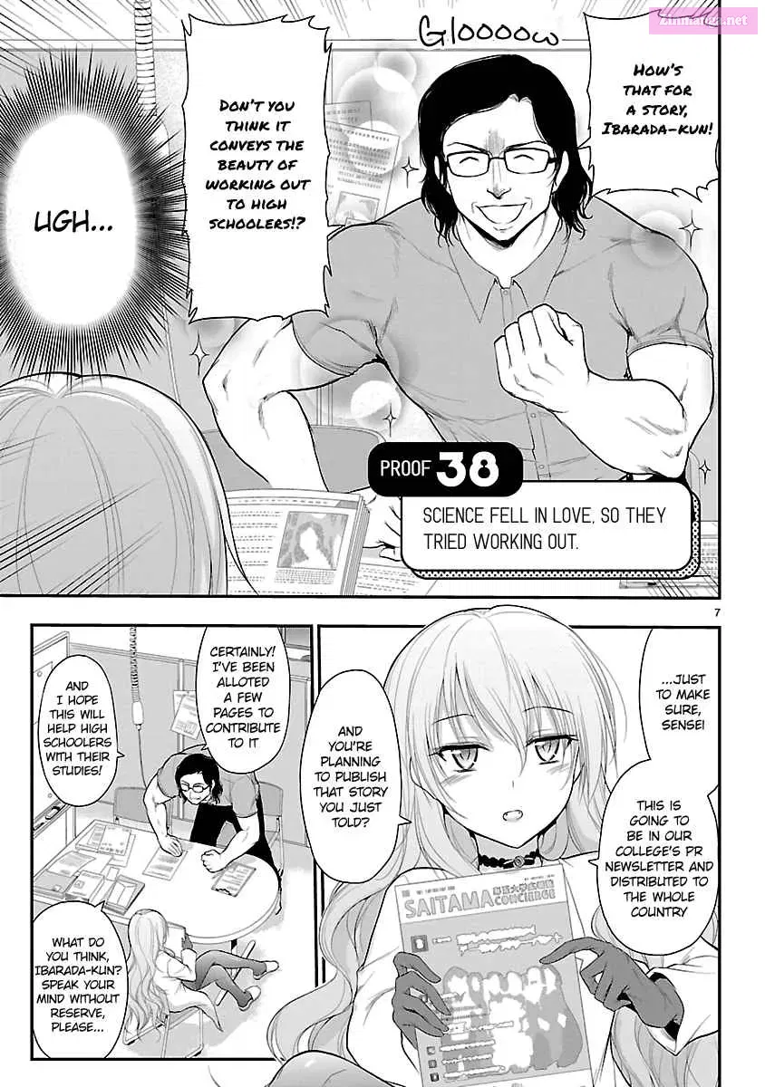 Rikei ga Koi ni Ochita no de Shoumei shitemita. Zinmanga X Chapter 38 Page 7