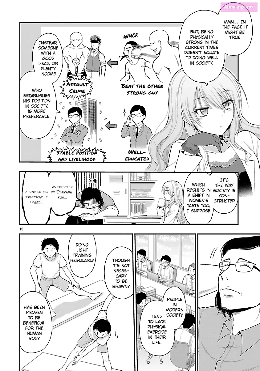 Rikei ga Koi ni Ochita no de Shoumei shitemita. Zinmanga X Chapter 38 Page 12