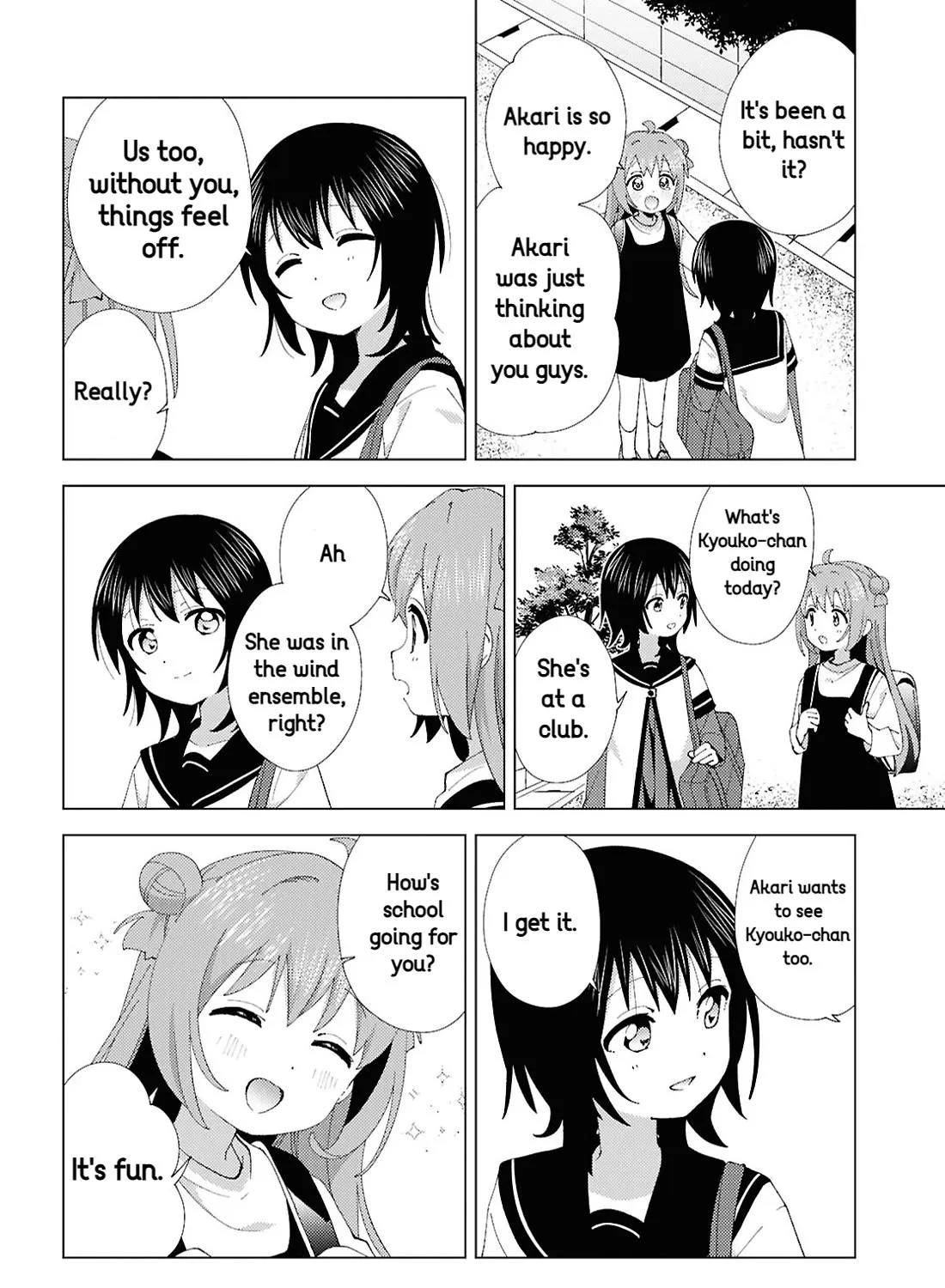 Yuru Yuri Zinmanga X Chapter 216 Page 7