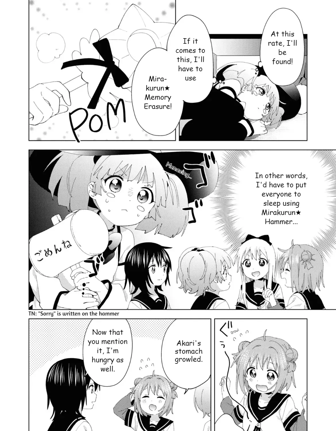 Yuru Yuri Zinmanga X Chapter 178.6 Page 15