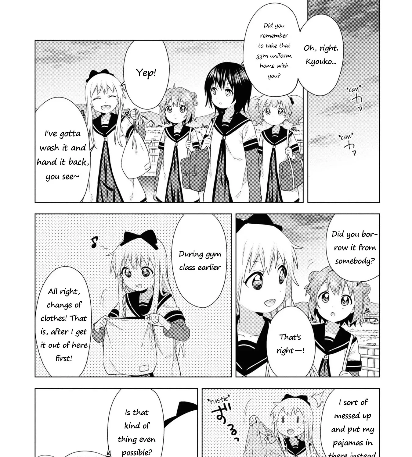 Yuru Yuri Zinmanga X Chapter 171 Page 3