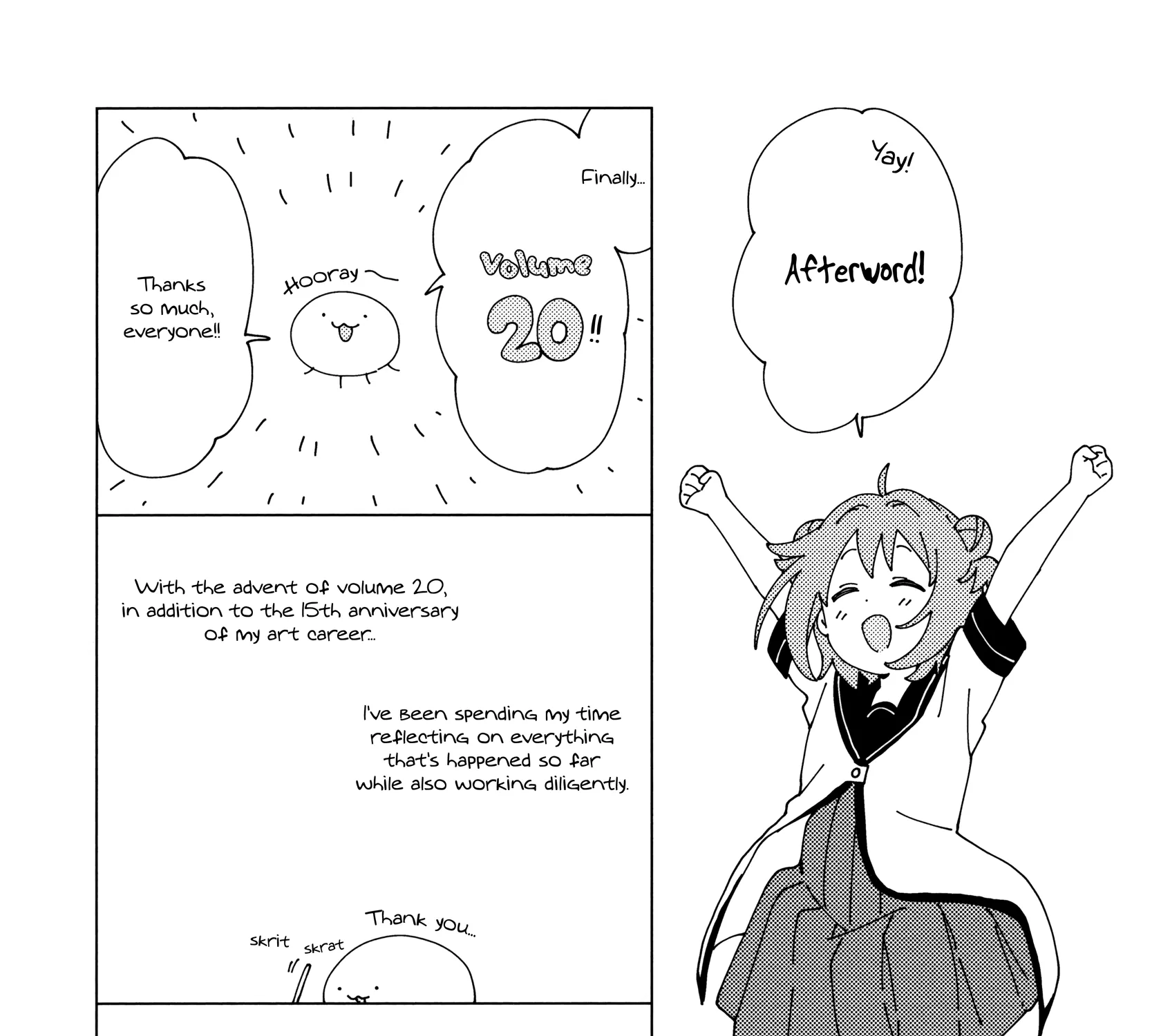 Yuru Yuri Zinmanga X Chapter 168.8 Page 15