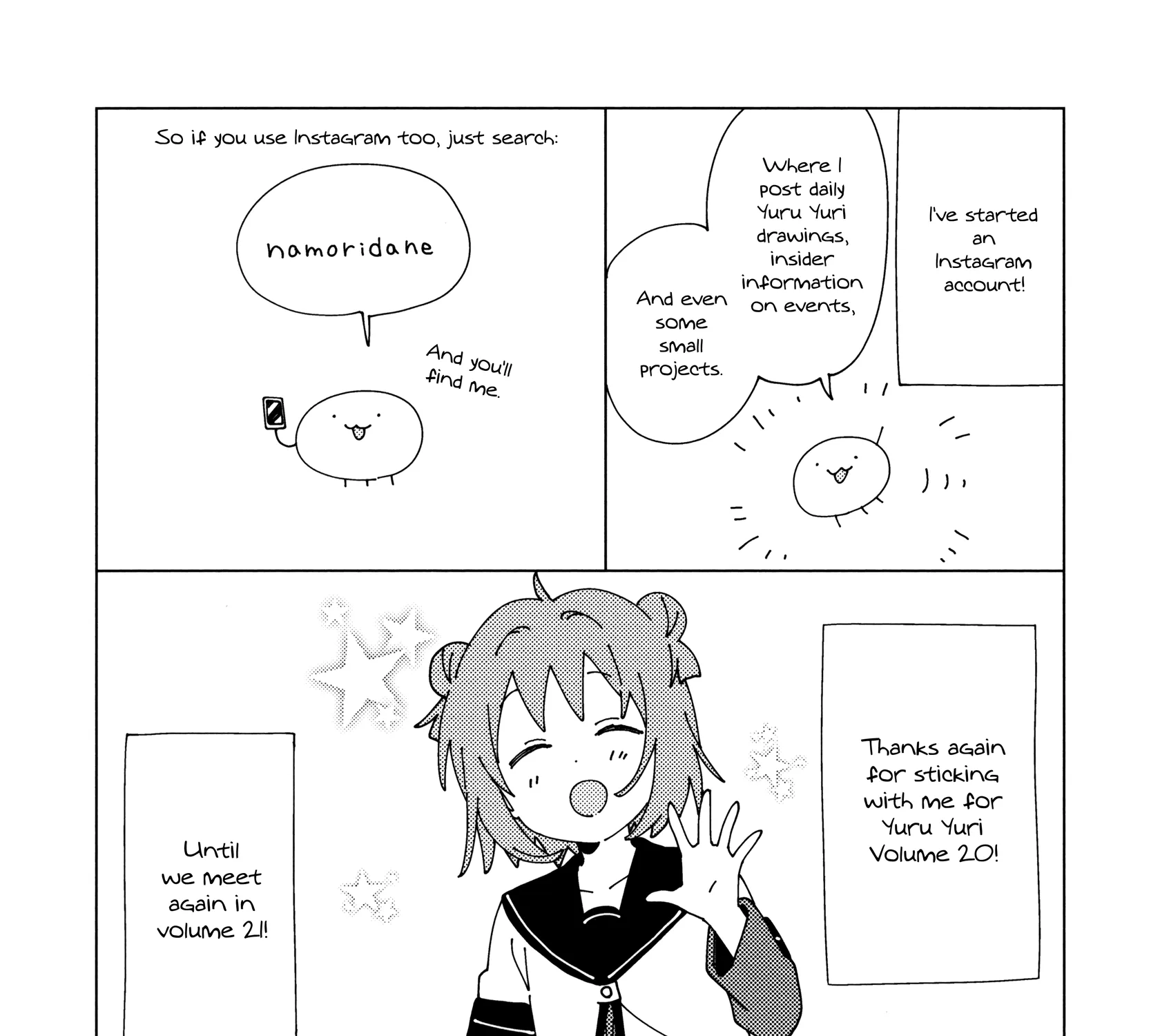 Yuru Yuri Zinmanga X Chapter 168.8 Page 19