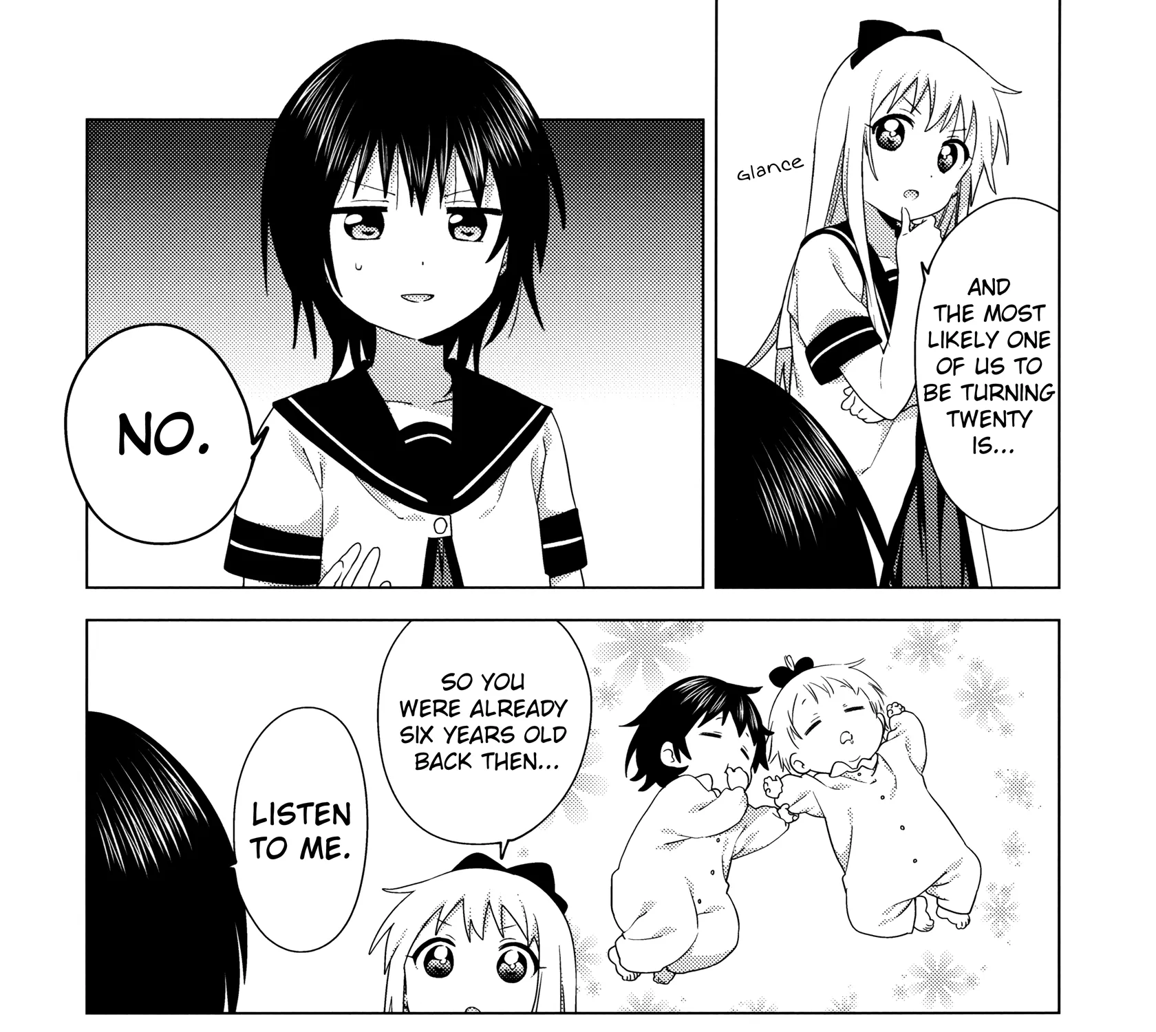 Yuru Yuri Zinmanga X Chapter 168.5 Page 9