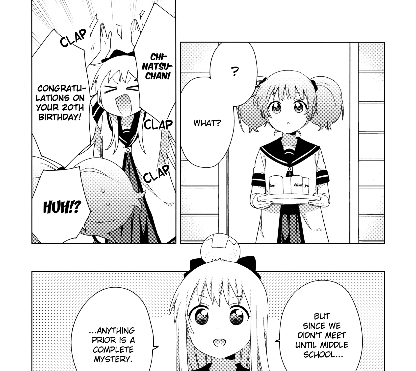 Yuru Yuri Zinmanga X Chapter 168.5 Page 11