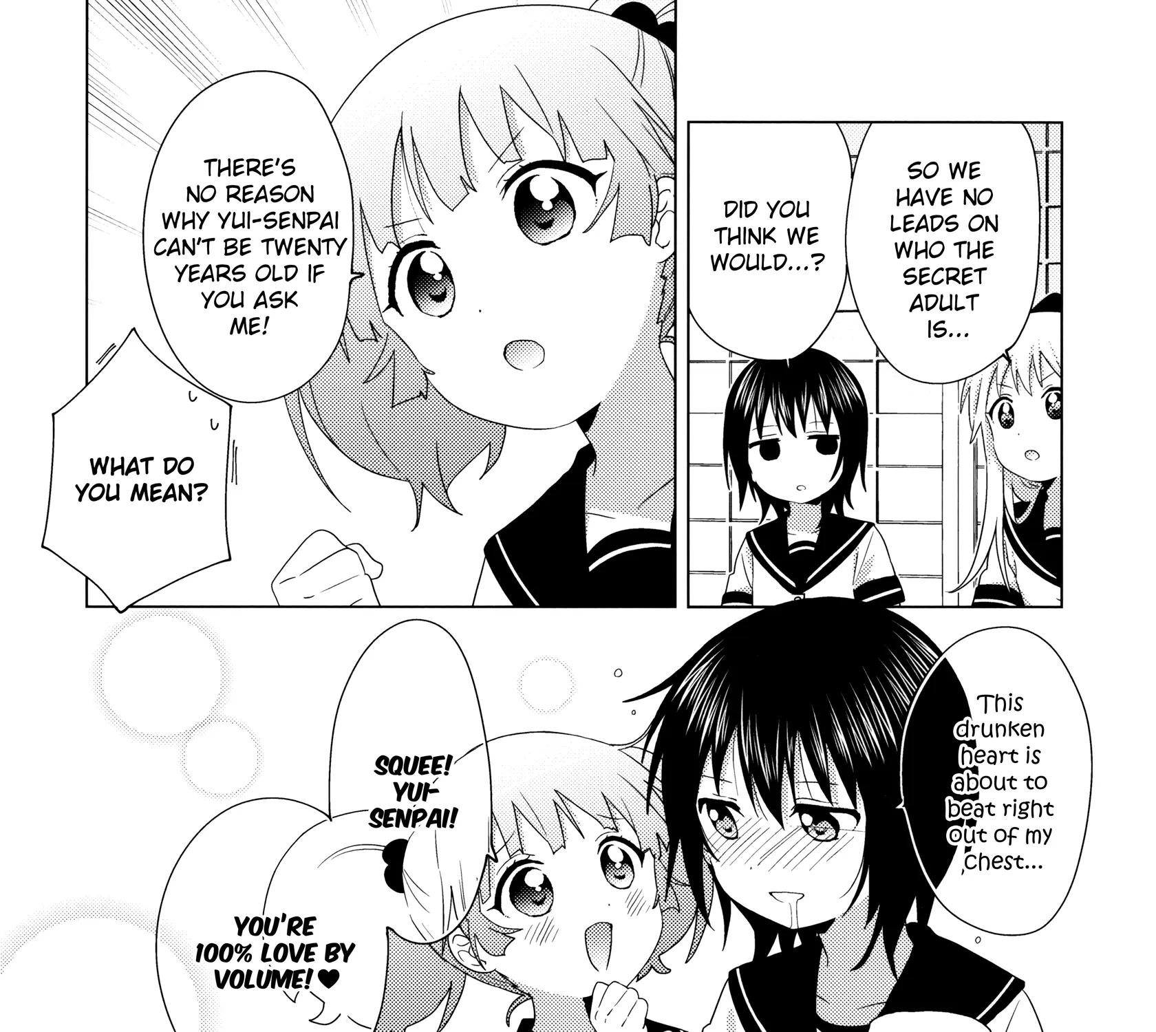 Yuru Yuri Zinmanga X Chapter 168.5 Page 13