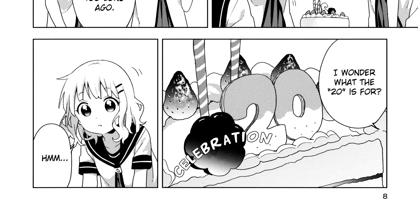 Yuru Yuri Zinmanga X Chapter 168.5 Page 16