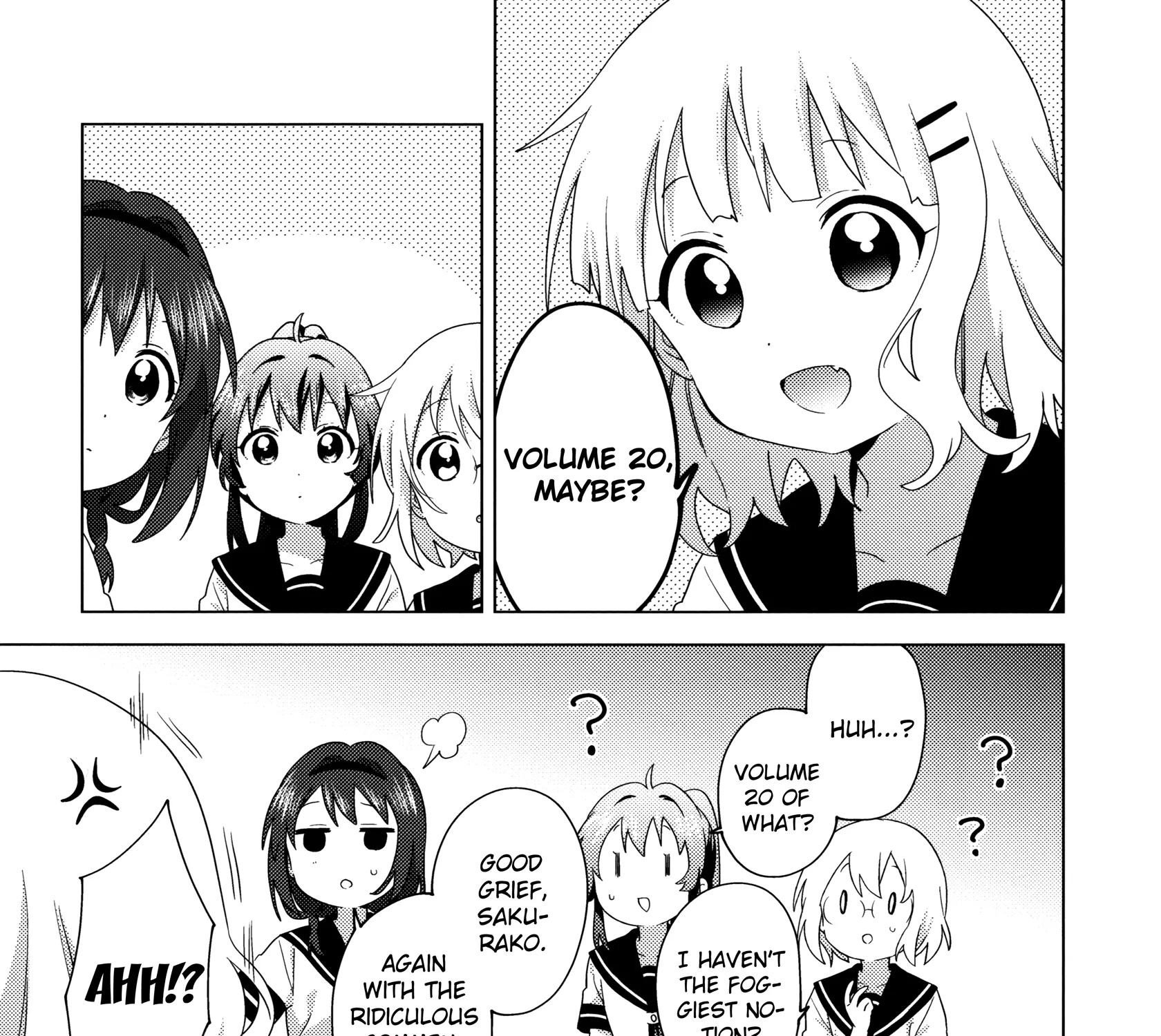 Yuru Yuri Zinmanga X Chapter 168.5 Page 17
