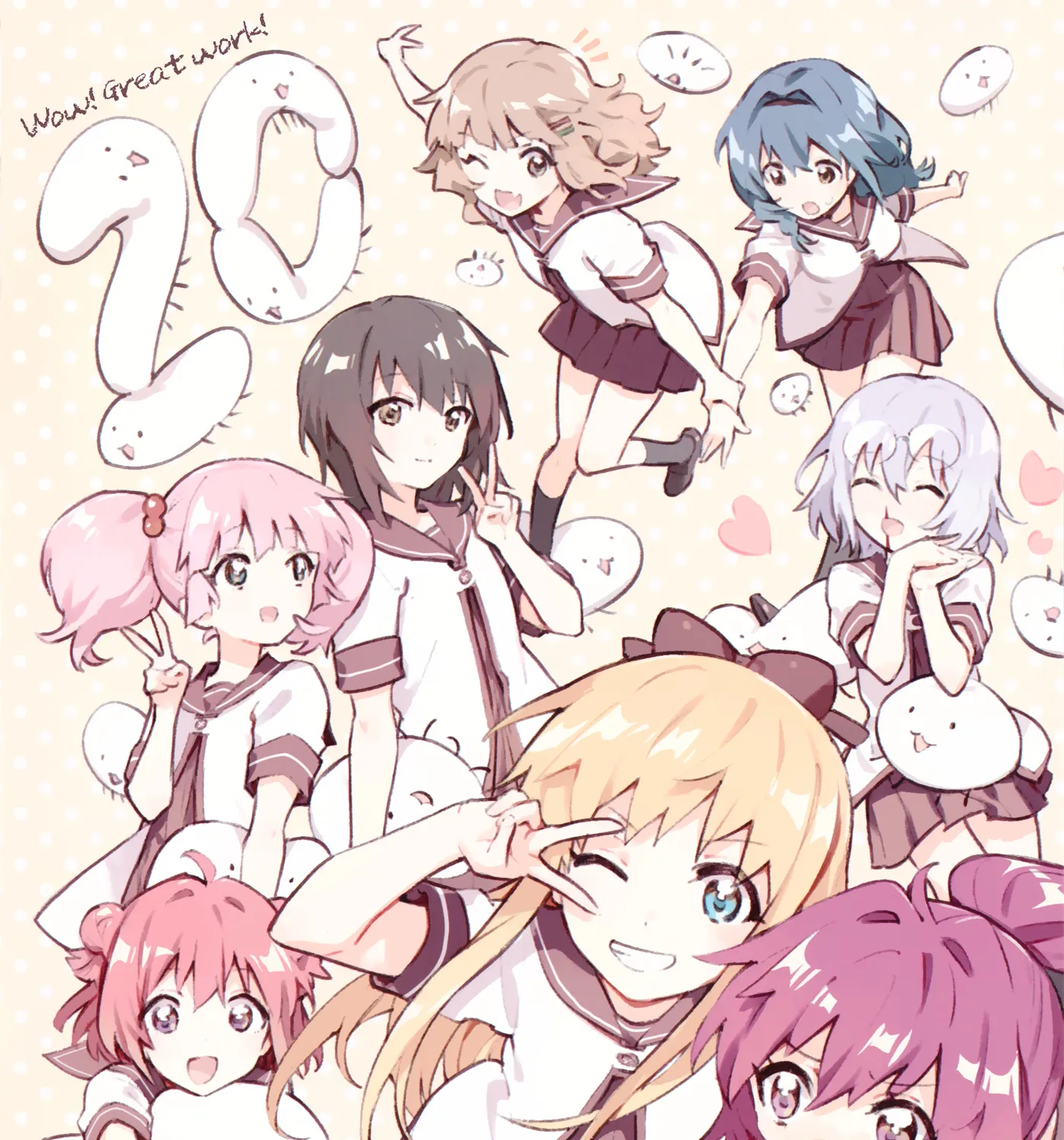 Yuru Yuri Zinmanga X Chapter 168.5 Page 31