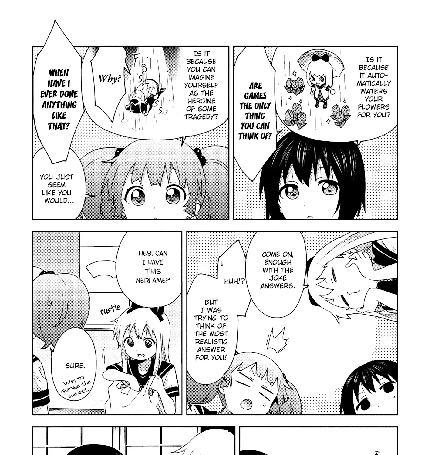 Yuru Yuri Zinmanga X Chapter 157 Page 9