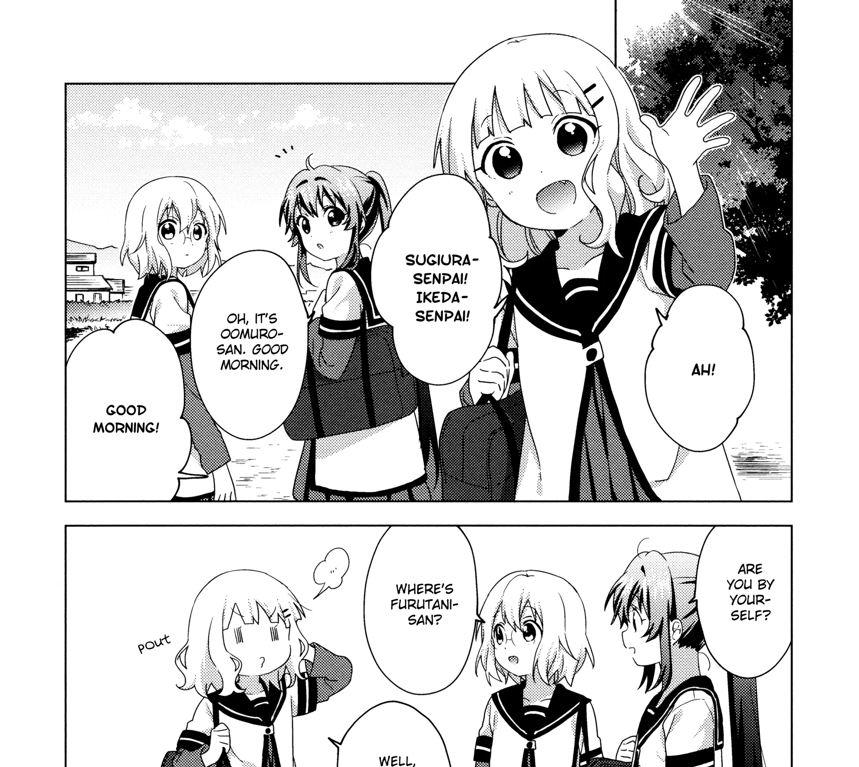 Yuru Yuri Zinmanga X Chapter 145 Page 3